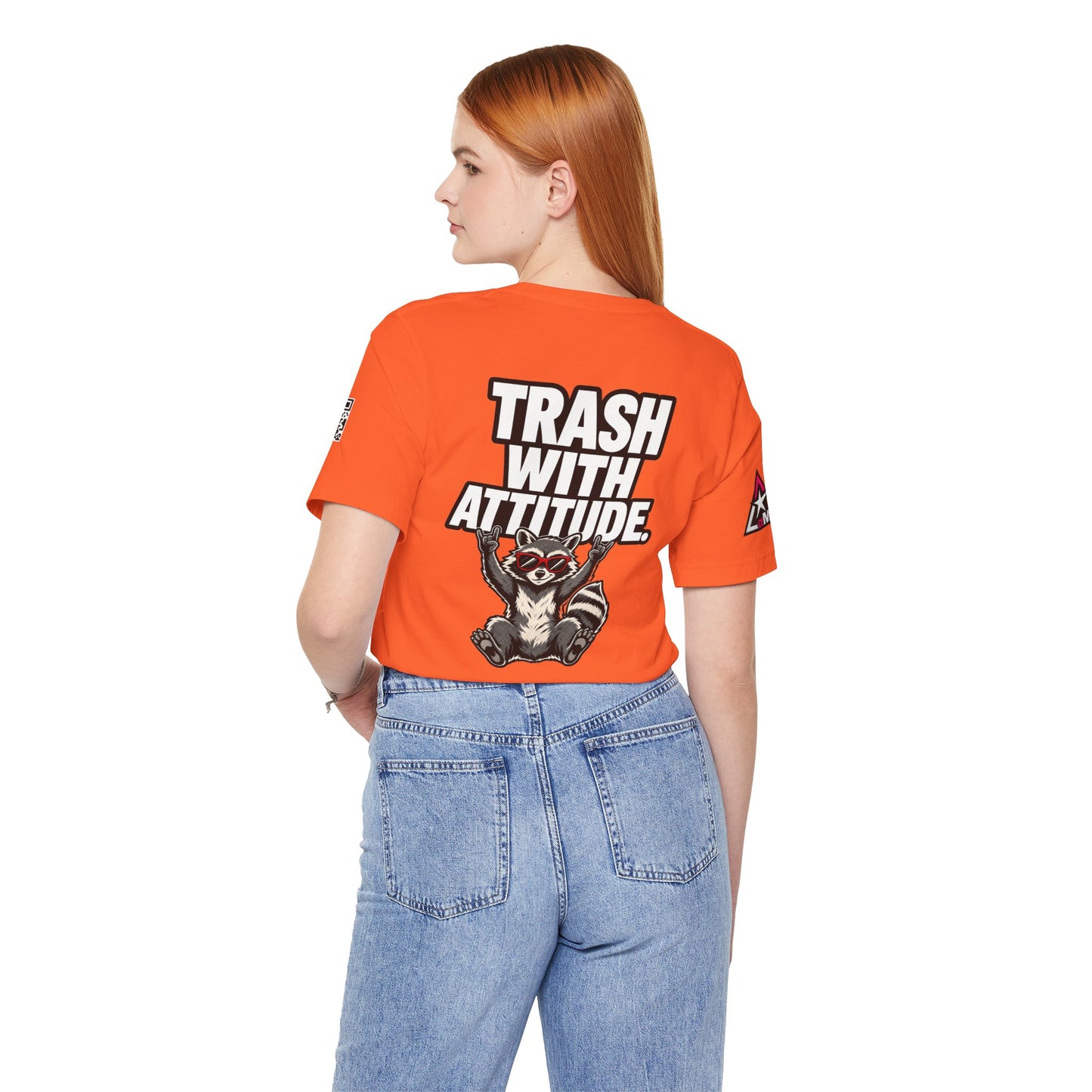 Trash With Attitude – Funny Raccoon Graphic Tee