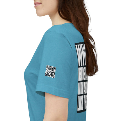 Who Needs Hair With a Body Like This? – Funny Gym Graphic Tee