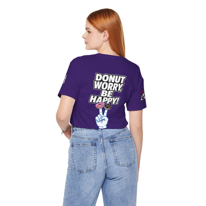 Donut Worry, Be Happy – Funny Donut Graphic Tee