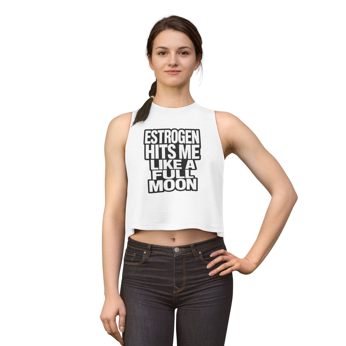 Custom Alpha Crop Top Choose Your Design Build Your Vibe for womens