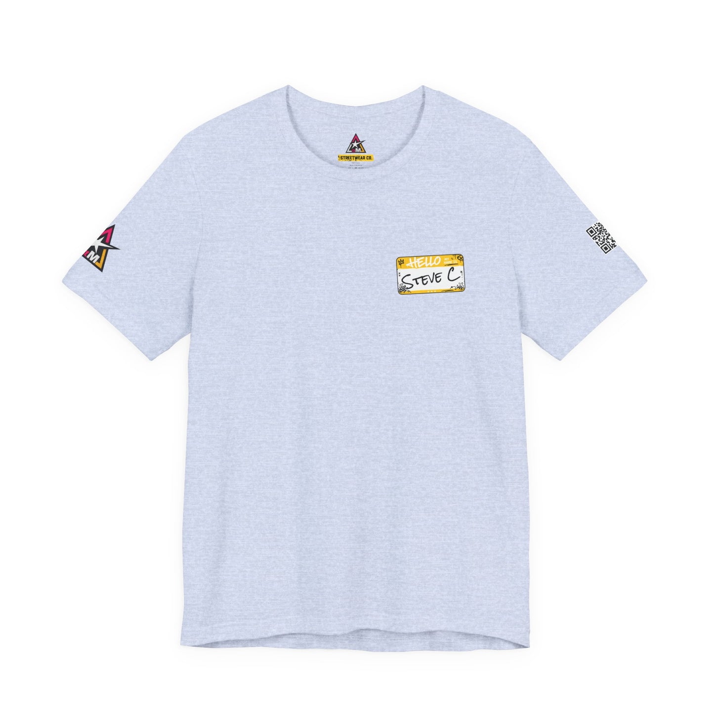 Custom Name Tag – Personalized Streetwear Graphic Tee