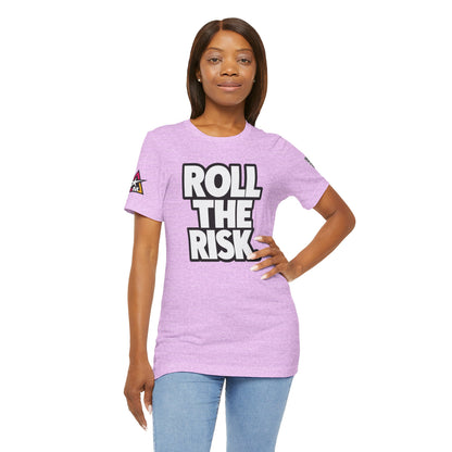 Roll the Risk – Bold Risk Taker Graphic Tee