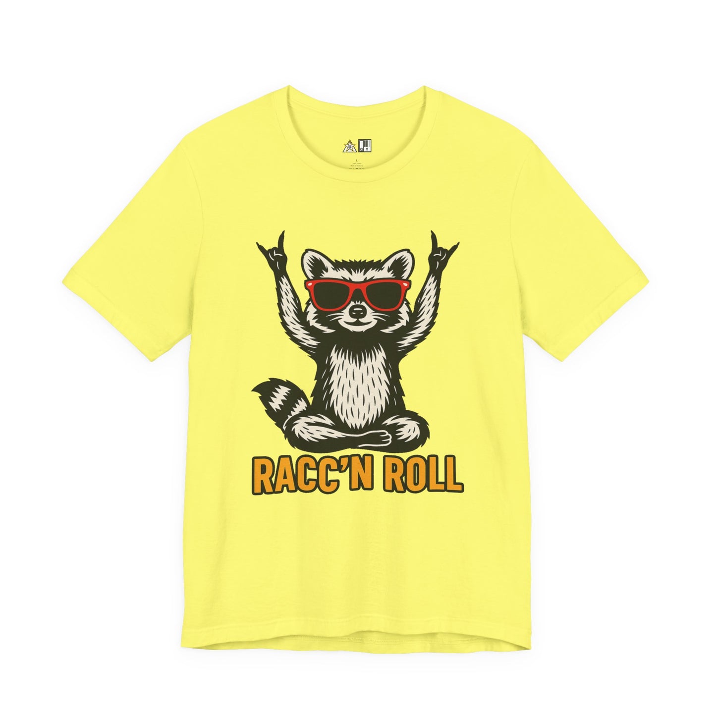 Racc’n Roll Attitude Tee – Unisex Streetwear Graphic Tee