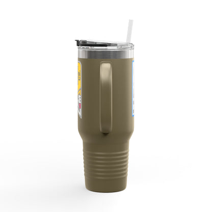 40oz Insulated Travel Mug, INSULATED TRAVEL MUG – FUEL YOUR GRIND. STAY UNSTOPPABLE.