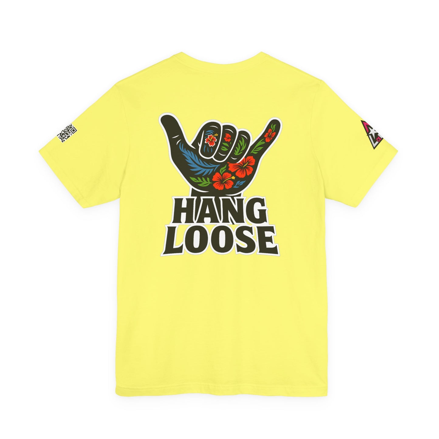 Hang Loose Graphic T-Shirt | Shaka Hand Tee | Tropical Surf Streetwear