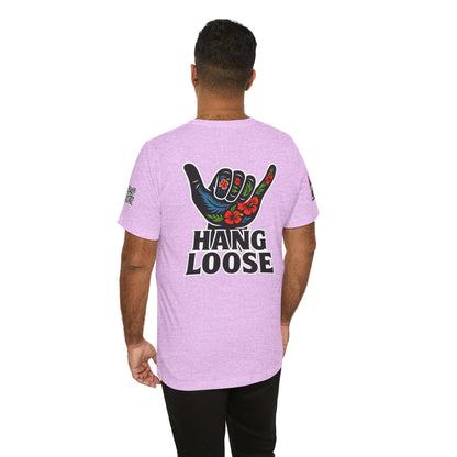 Hang Loose Graphic T-Shirt | Shaka Hand Tee | Tropical Surf Streetwear