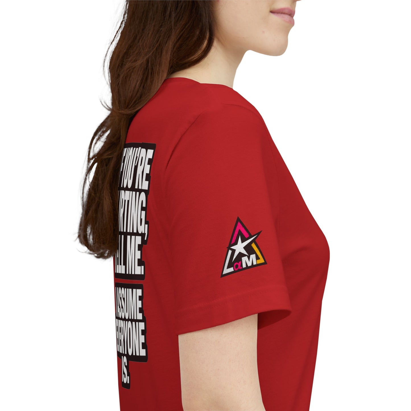 If You’re Flirting Tell Me – Cocky Funny Graphic Tee