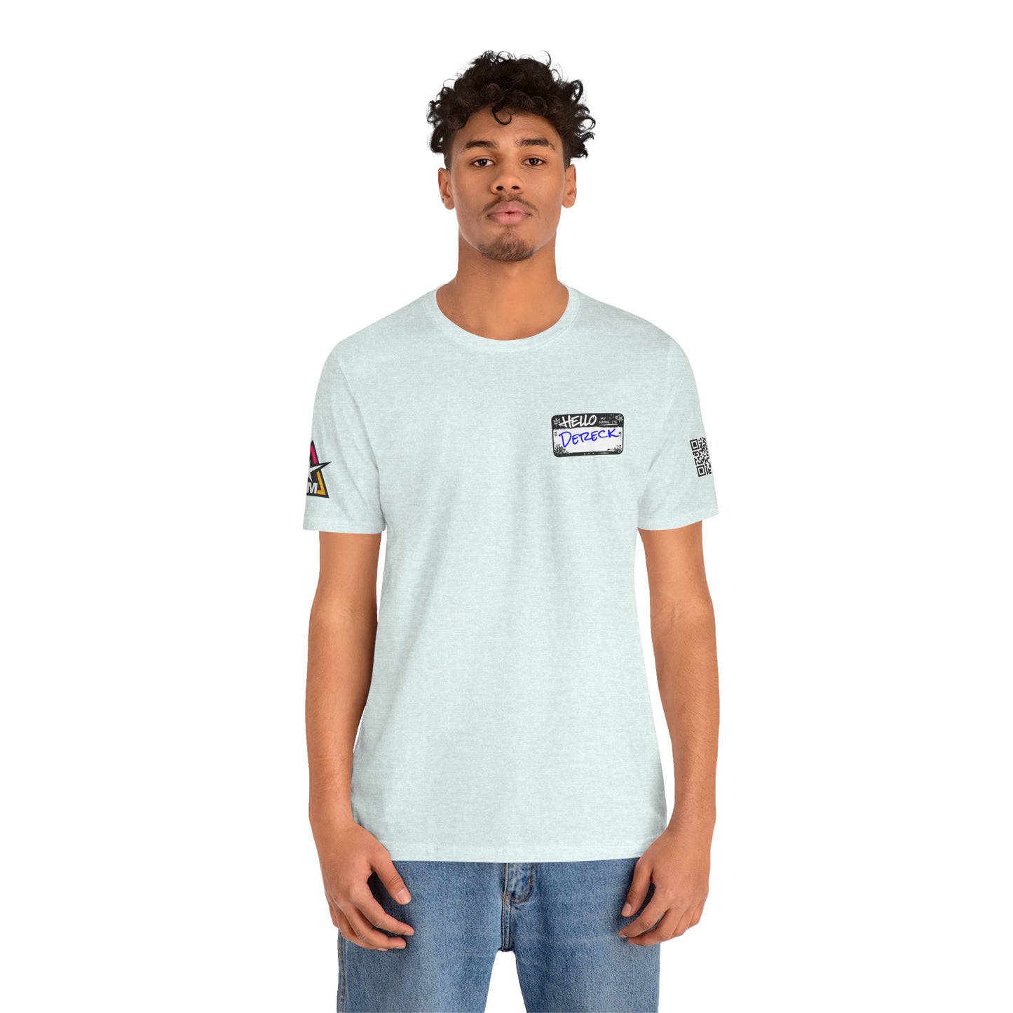 Custom Name Tag – Personalized Streetwear Graphic Tee