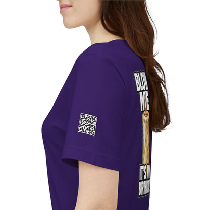 Blow Me, It’s My Birthday – Funny Birthday Candle Graphic Tee