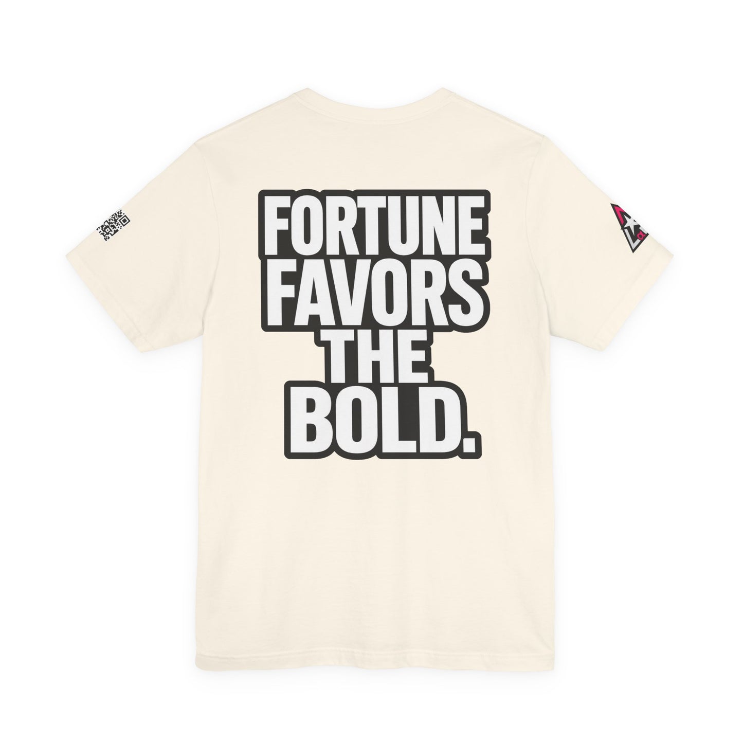 Fortune Favors the Bold – Motivational Streetwear Graphic Tee