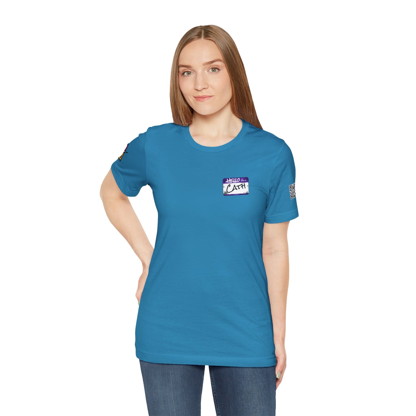 Custom Name Tag – Personalized Streetwear Graphic Tee