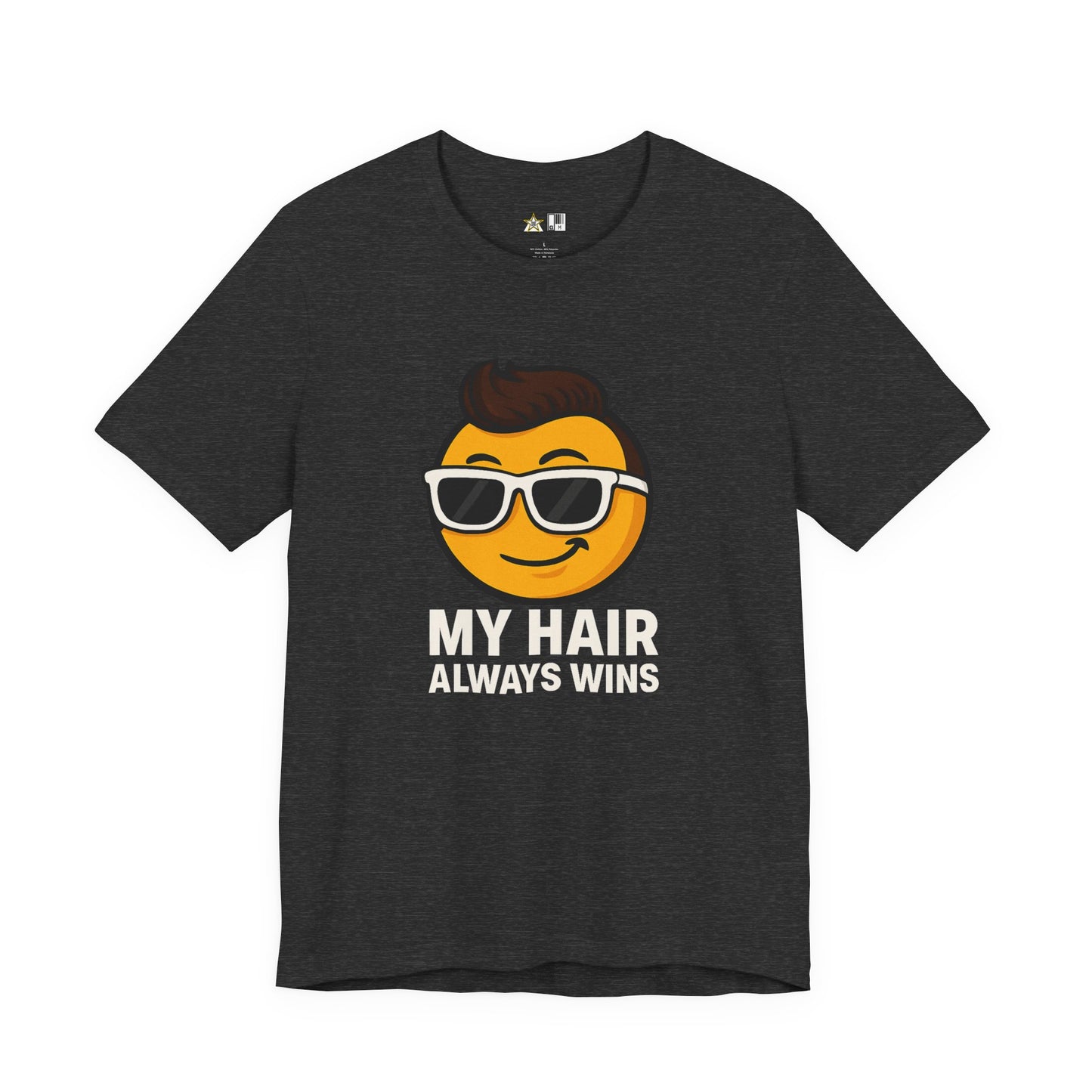 My Hair Always Wins Attitude Tee – Unisex Streetwear Graphic Tee