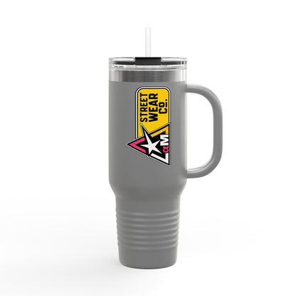 40oz Insulated Travel Mug, INSULATED TRAVEL MUG – FUEL YOUR GRIND. STAY UNSTOPPABLE.