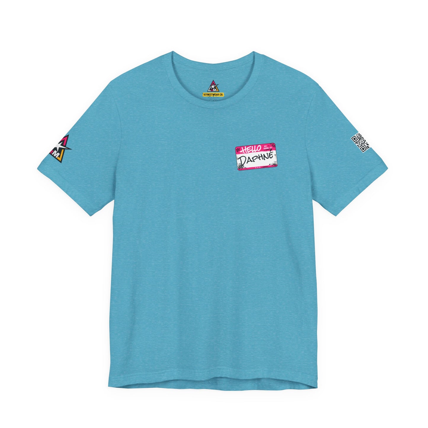 Custom Name Tag – Personalized Streetwear Graphic Tee