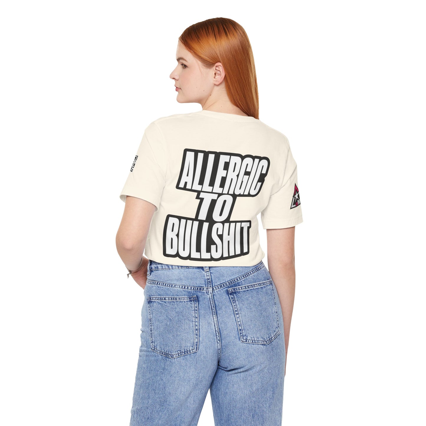 Allergic to Bullshit Graphic T-Shirt | Sarcastic Streetwear Tee  ALLERGIC TO BULLSHIT