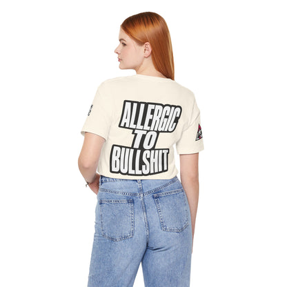Allergic to Bullshit Graphic T-Shirt | Sarcastic Streetwear Tee  ALLERGIC TO BULLSHIT