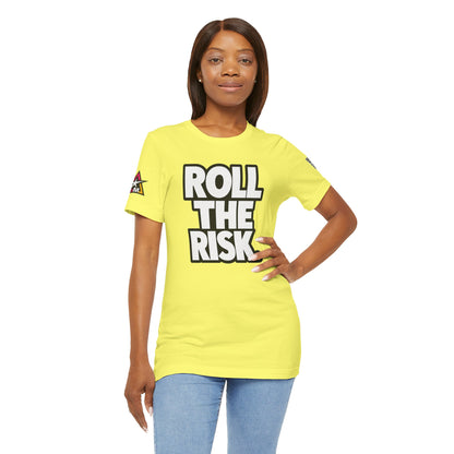 Roll the Risk – Bold Risk Taker Graphic Tee