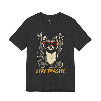 Stay Trashy Attitude Tee – Unisex Streetwear Graphic Tee