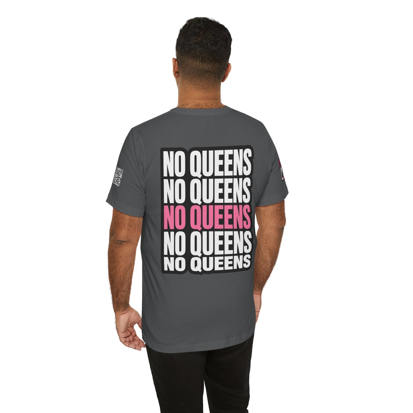 No Queens – Bold Anti Authority Graphic Tee