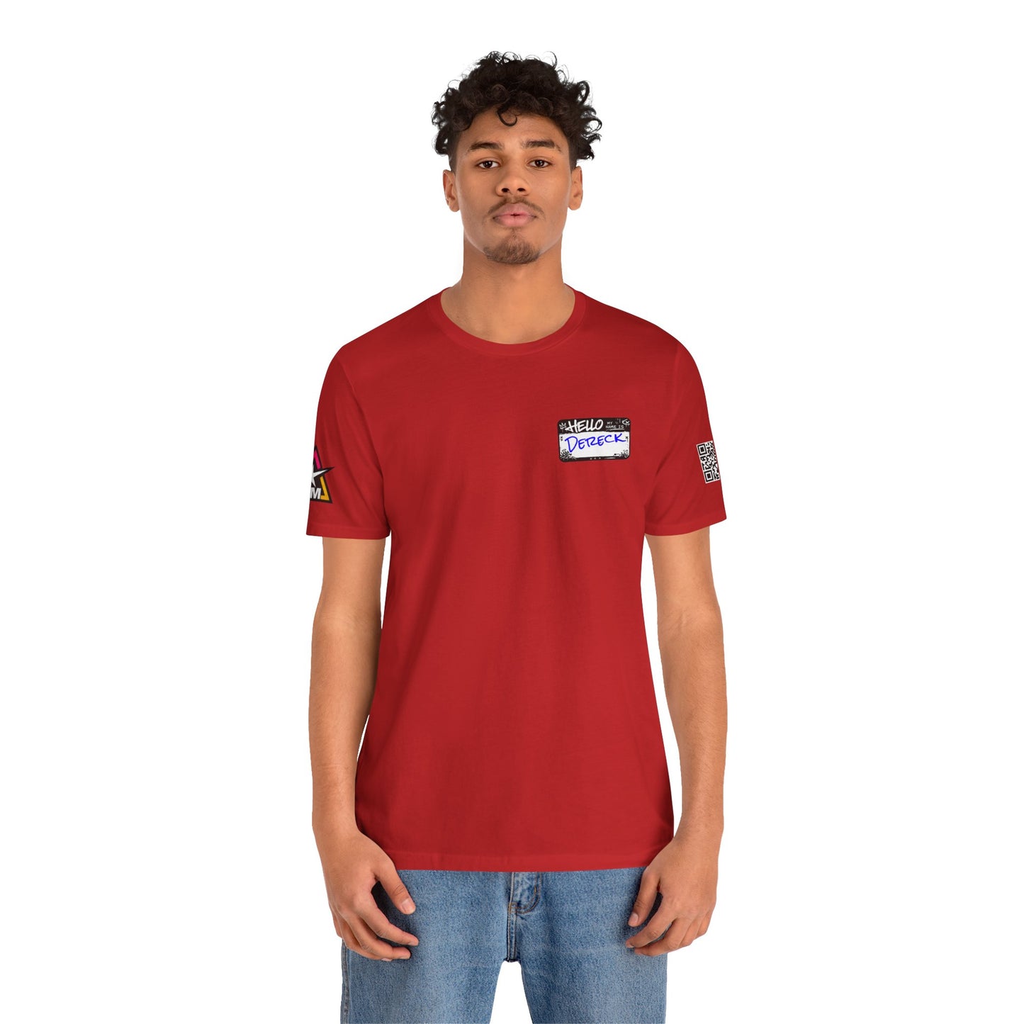 Custom Name Tag – Personalized Streetwear Graphic Tee