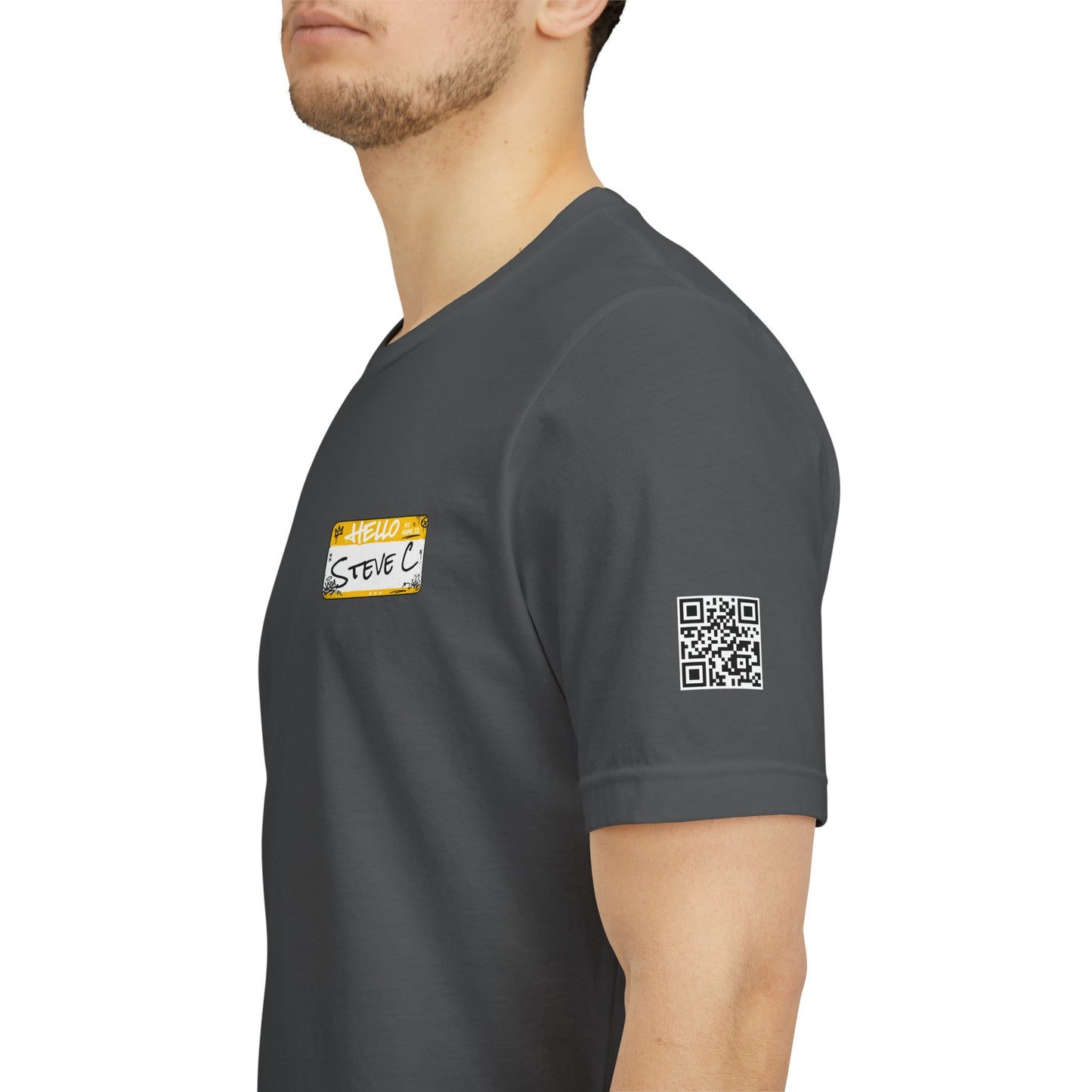 Custom Name Tag – Personalized Streetwear Graphic Tee