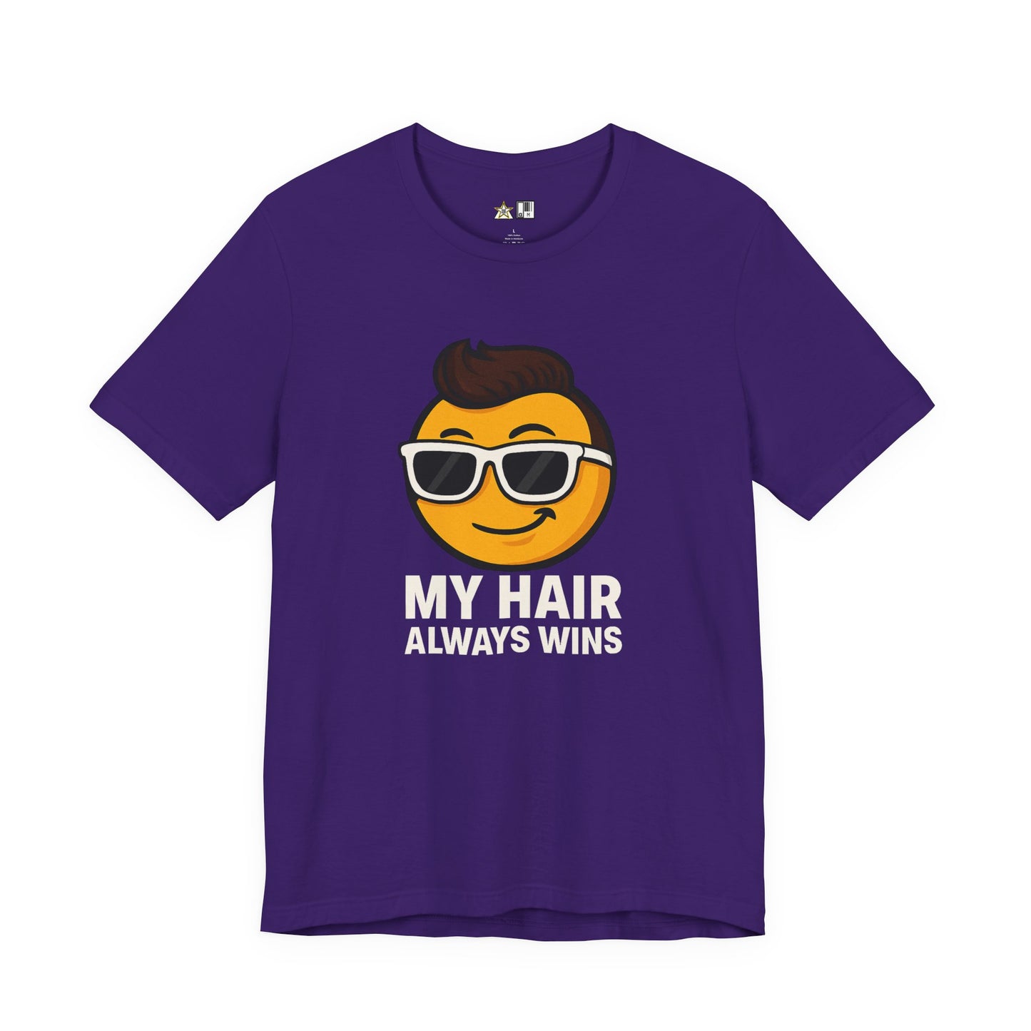 My Hair Always Wins Attitude Tee – Unisex Streetwear Graphic Tee