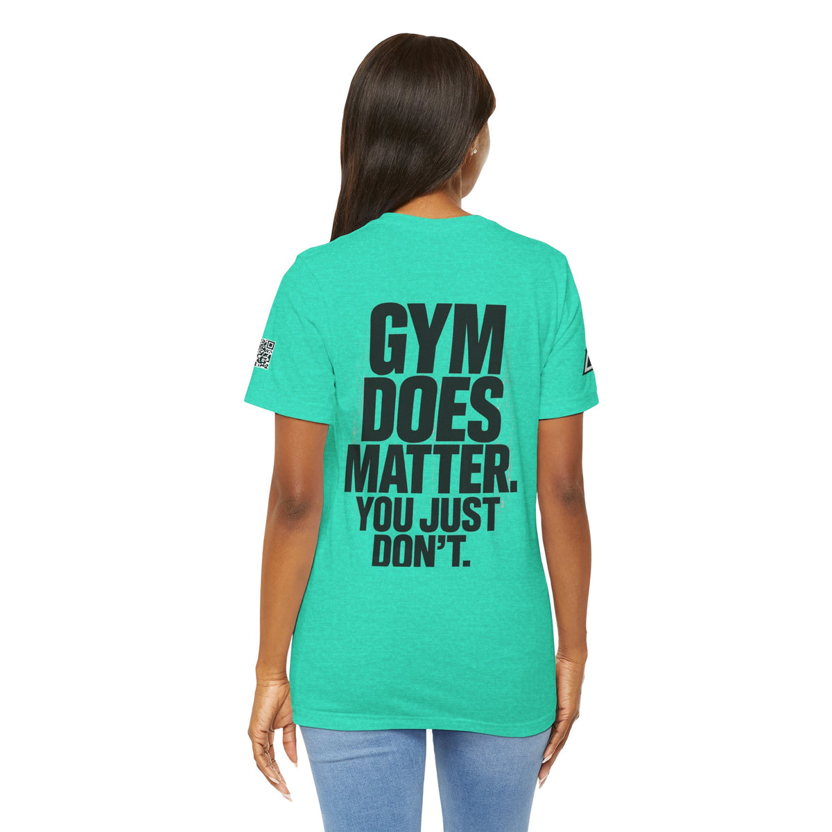 Gym Does Matter Graphic T-Shirt | Funny Fitness Tee | Gym Streetwear Shirt