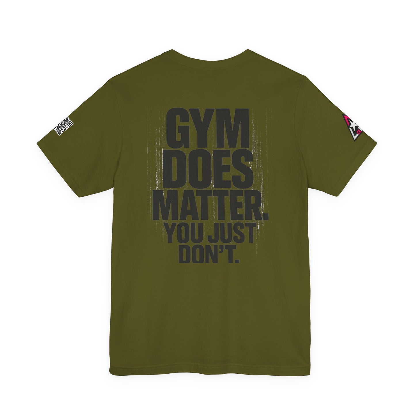 Gym Does Matter Graphic T-Shirt | Funny Fitness Tee | Gym Streetwear Shirt