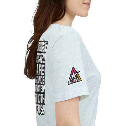Estrogen Detected Safe Distance Activated – Funny Relationship Graphic Tee