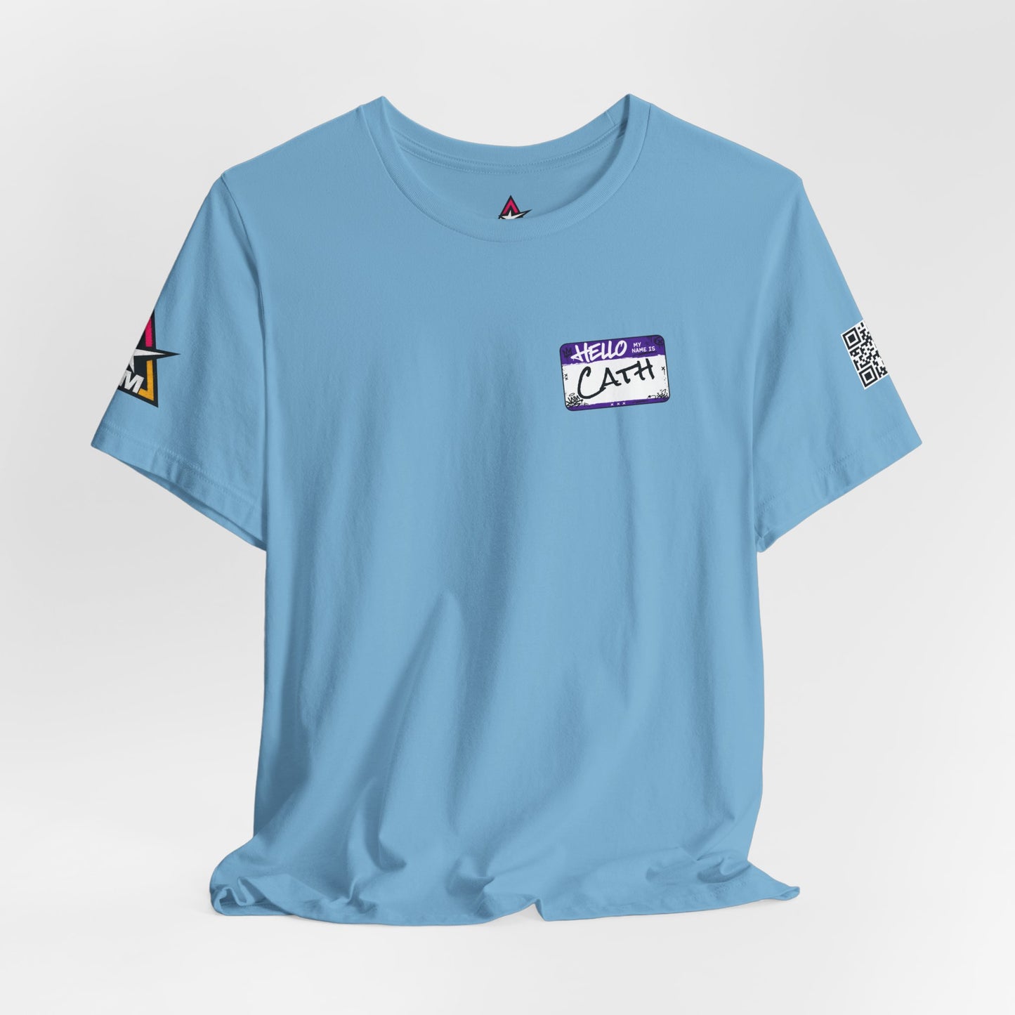 Custom Name Tag – Personalized Streetwear Graphic Tee