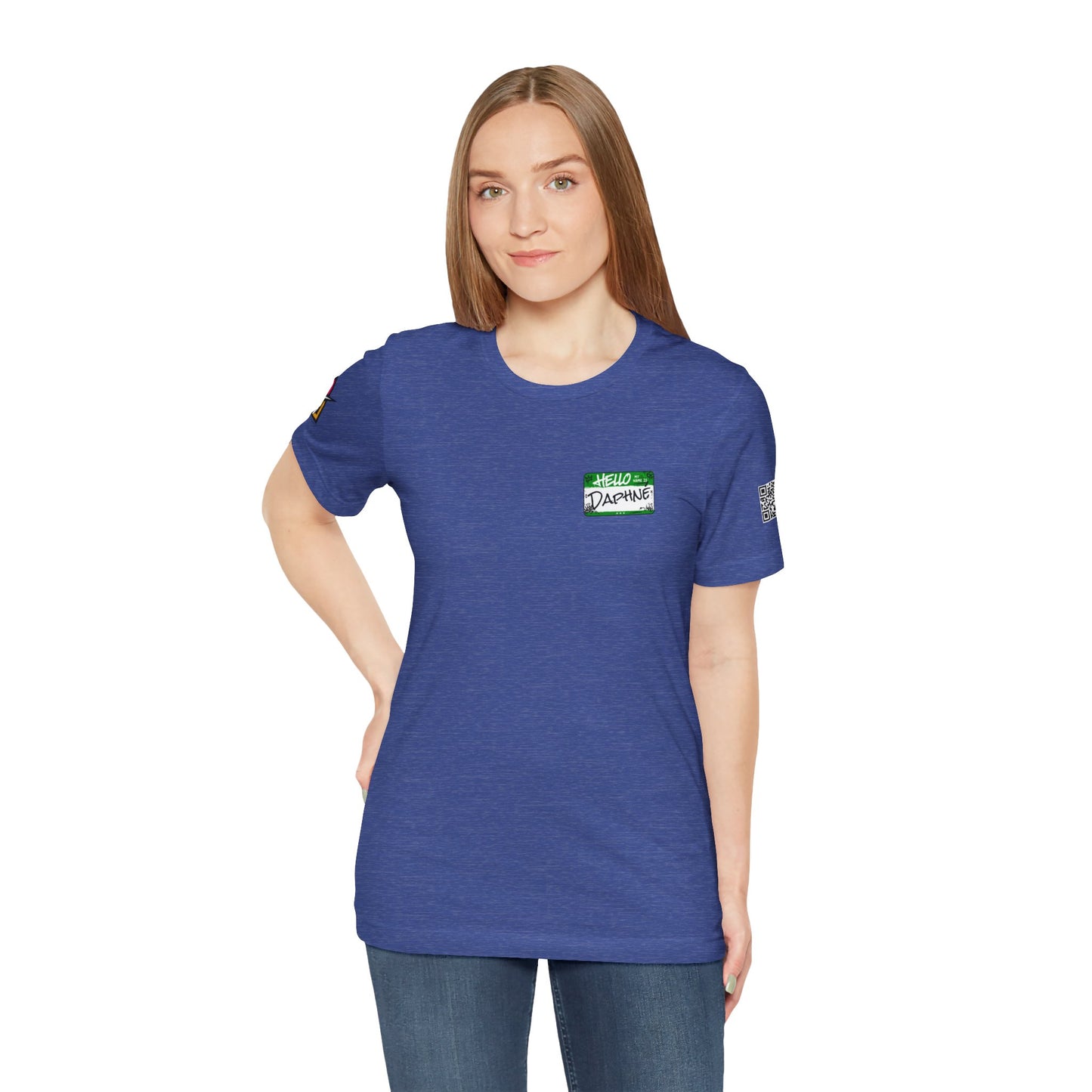 Custom Name Tag – Personalized Streetwear Graphic Tee