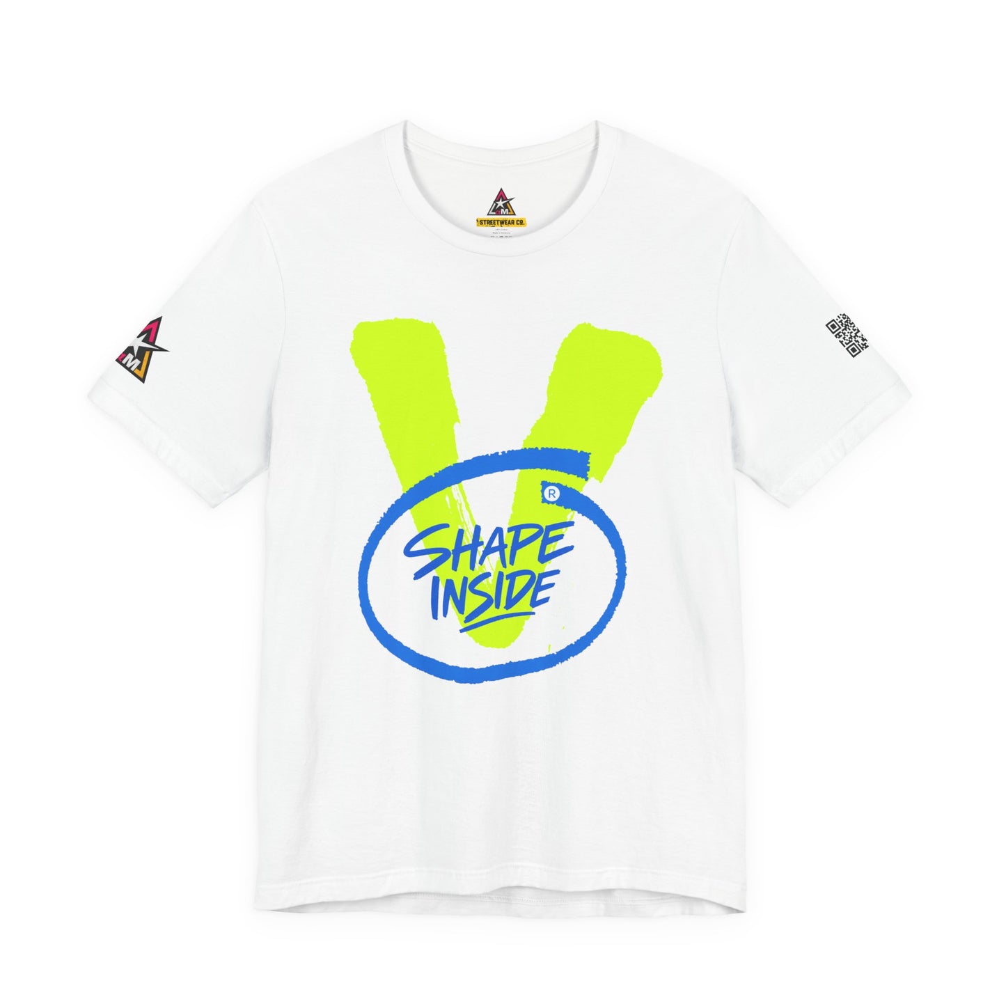 V SHAPE INSIDE | Gym Motivation Graphic Tee | Fitness Lifestyle Streetwear