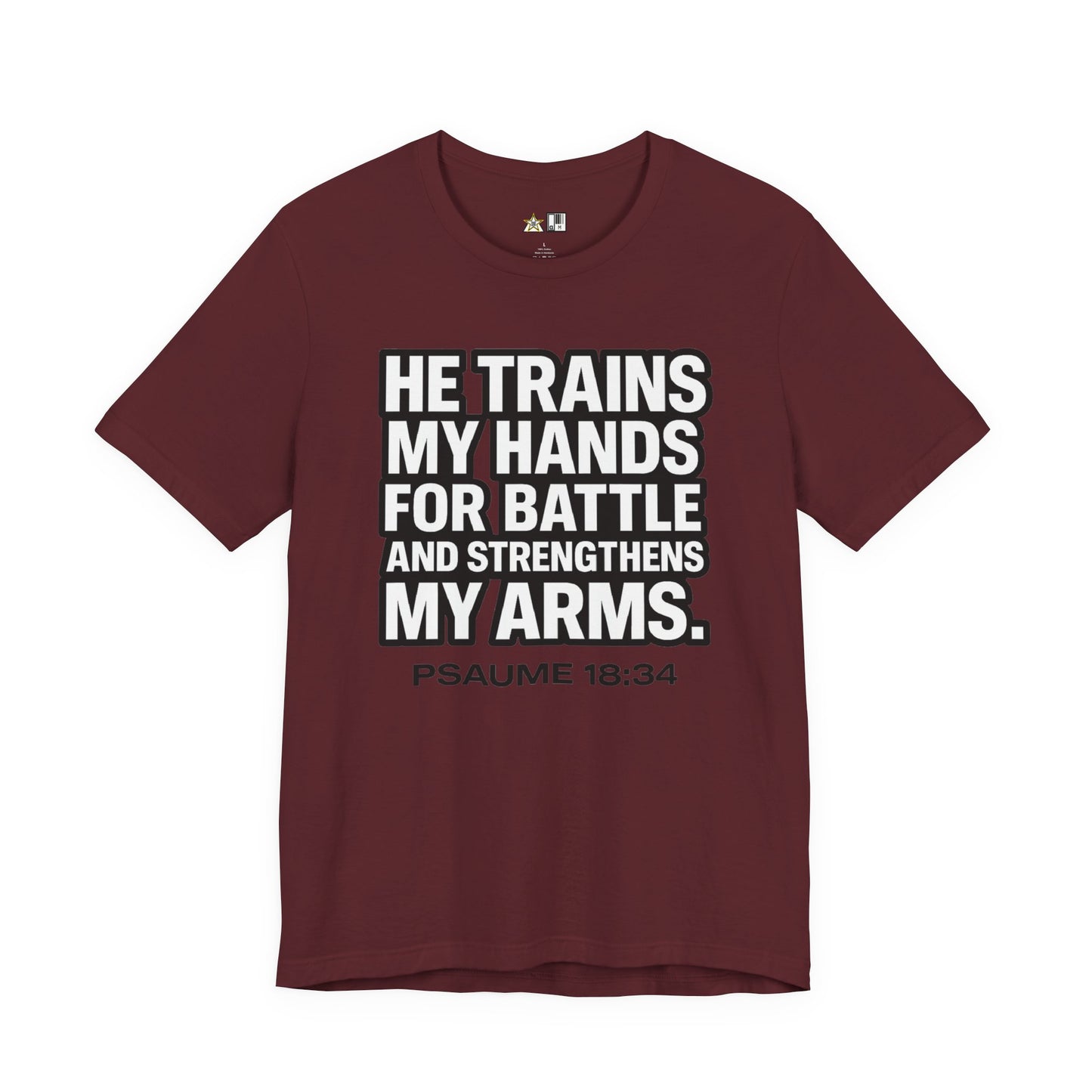 Battle-Ready Strength – Unisex Streetwear Graphic Tee