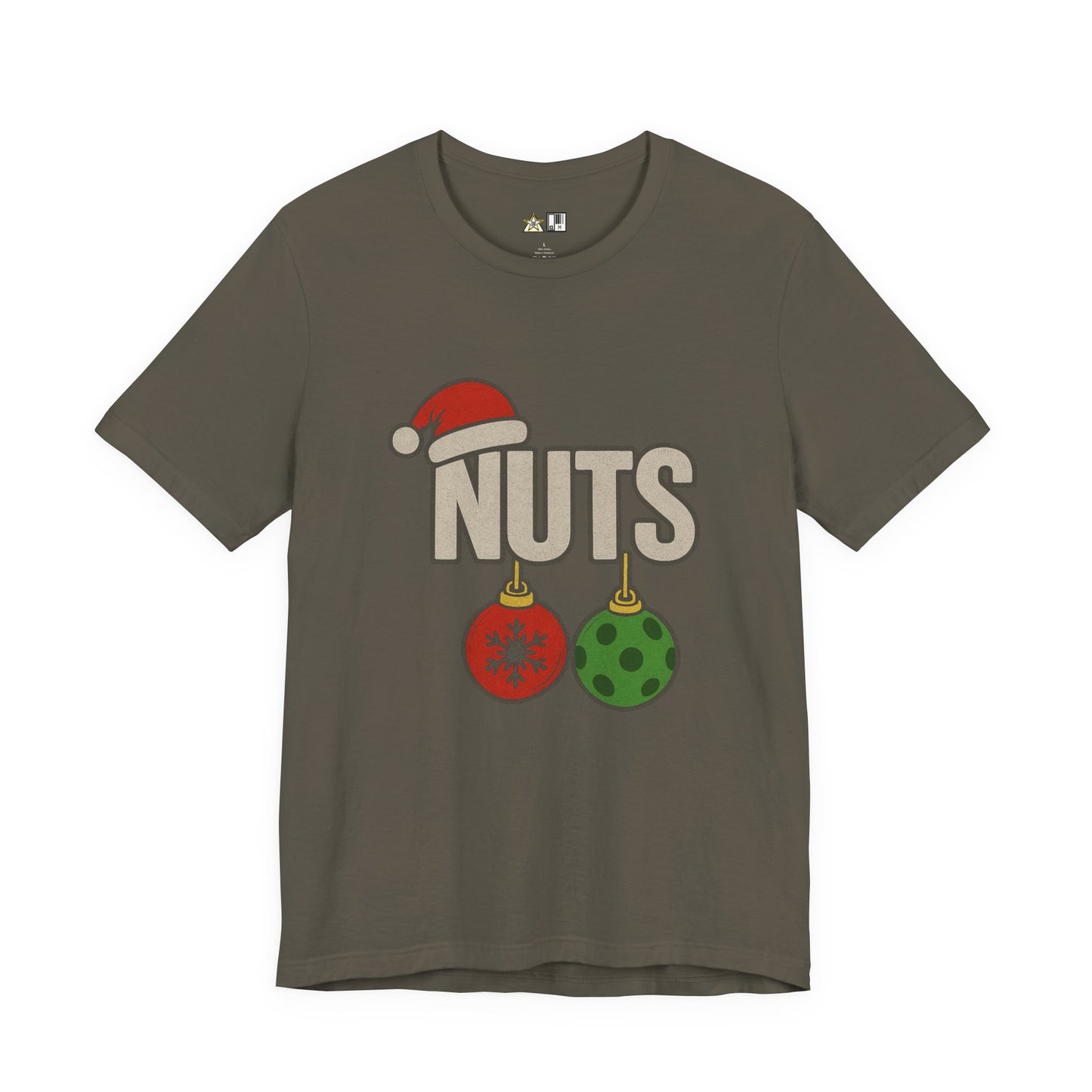 Nuts Season Activated – Unisex Bold Holiday Graphic Tee