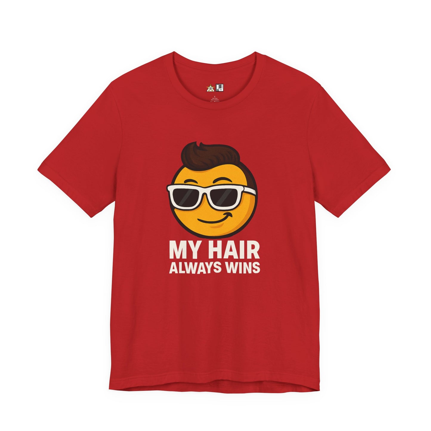 My Hair Always Wins Attitude Tee – Unisex Streetwear Graphic Tee