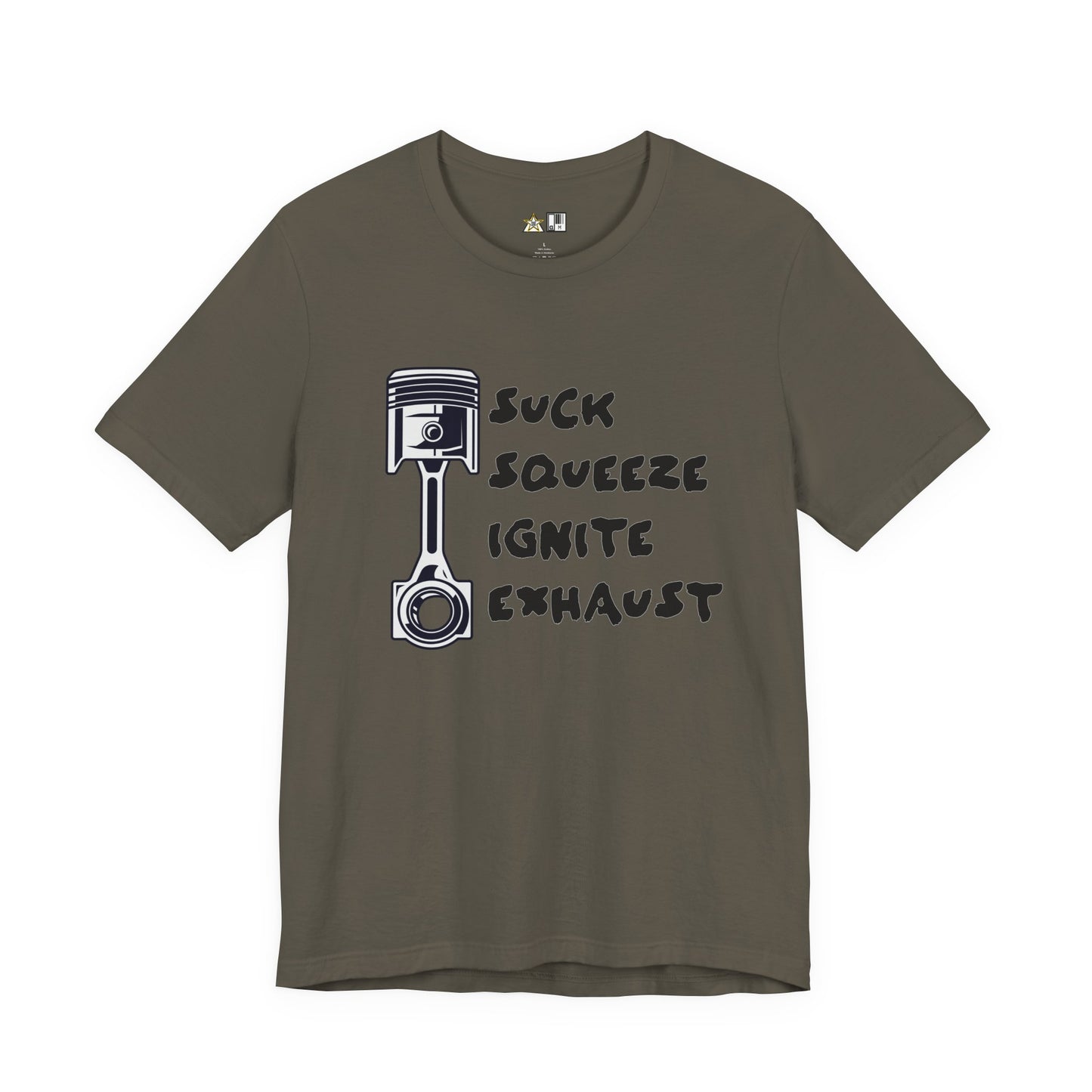 Suck Squeeze Ignite Exhaust Mindset – Unisex Streetwear Graphic Tee