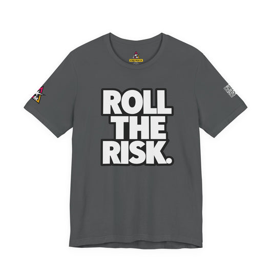 Roll the Risk – Bold Risk Taker Graphic Tee