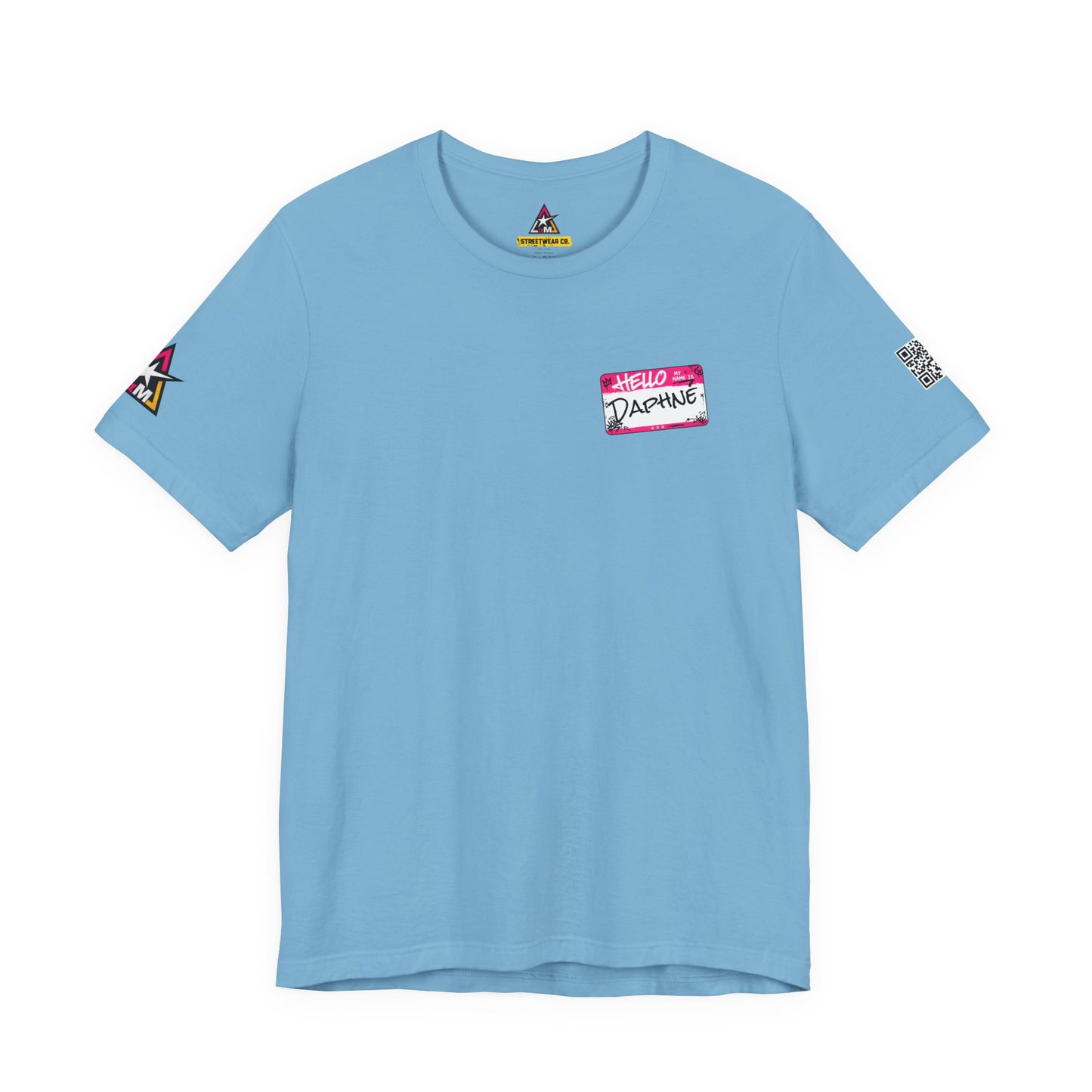 Custom Name Tag – Personalized Streetwear Graphic Tee