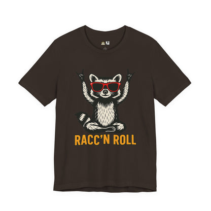 Racc’n Roll Attitude Tee – Unisex Streetwear Graphic Tee