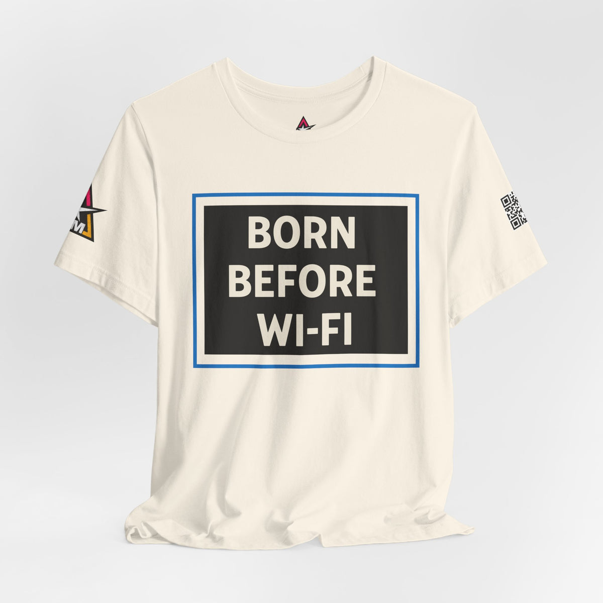 BORN BEFORE WI-FI | Funny Retro Graphic Tee | Gen X & Millennial Streetwear