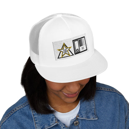5 PANEL TRUCKER CAP – STAY SHARP. MOVE LOUD.