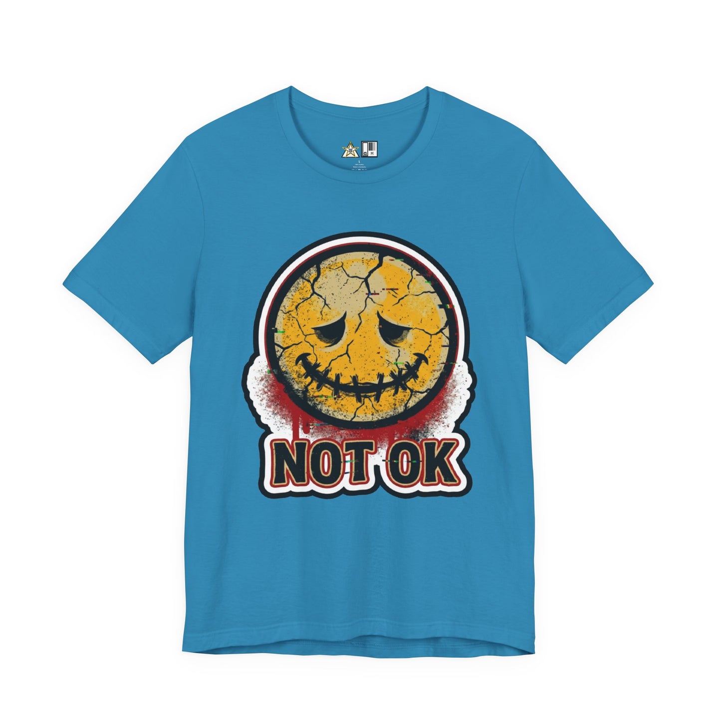 Not Ok unisex streetwear graphic tee