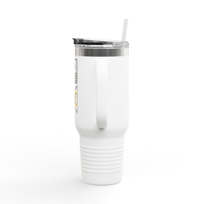 40oz Insulated Travel Mug, INSULATED TRAVEL MUG – FUEL YOUR GRIND. STAY UNSTOPPABLE.
