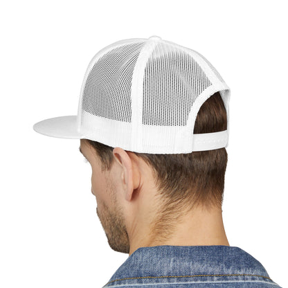 5 PANEL TRUCKER CAP – STAY SHARP. MOVE LOUD.