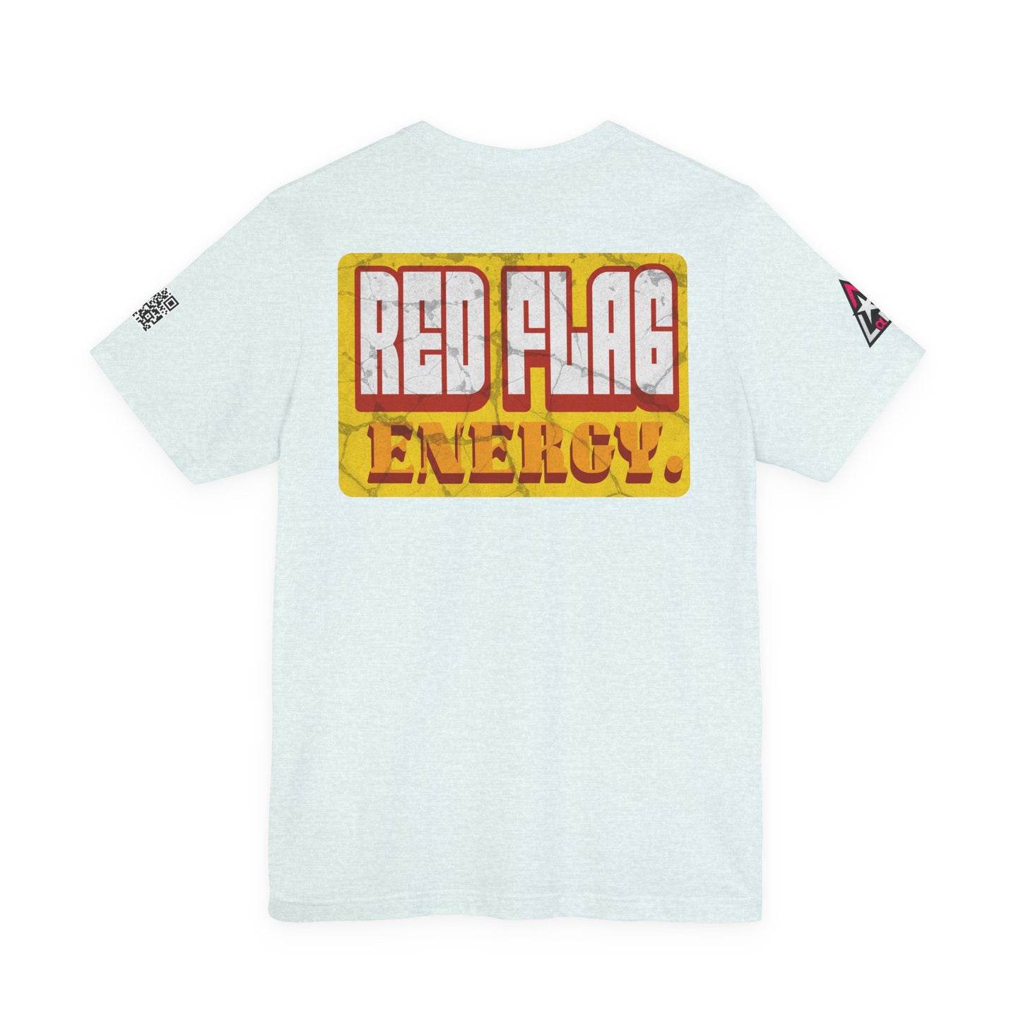 RED FLAG ENERGY | Funny Dating Graphic Tee | Red Flag Humor Streetwear