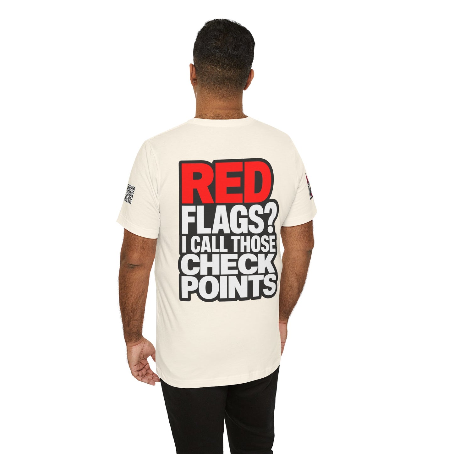 Red Flags? I Call Those Checkpoints – Funny Dating Graphic Tee