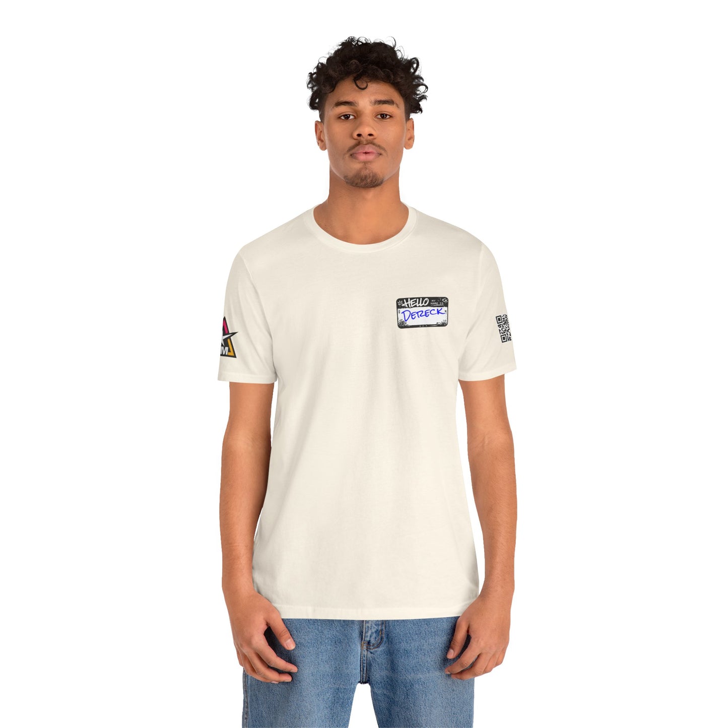 Custom Name Tag – Personalized Streetwear Graphic Tee