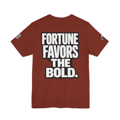 Fortune Favors the Bold – Motivational Graphic Tee