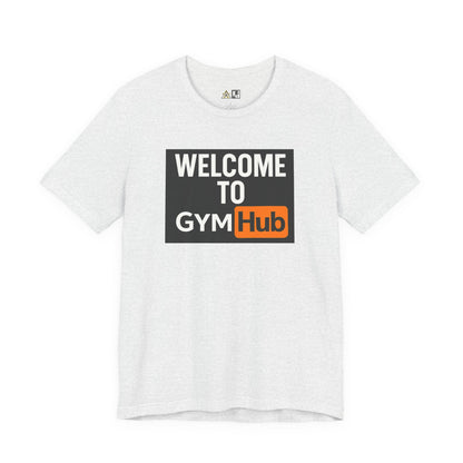 Welcome Gym Hub Obsession Tee – Unisex Streetwear Graphic Tee