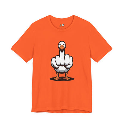 Unfiltered Goose Attitude Tee – Unisex Streetwear Graphic Tee